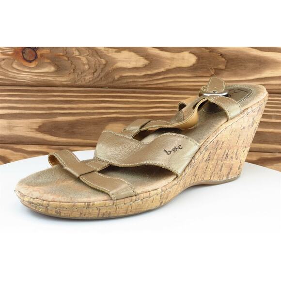 Born Concept Sz 10 M Brown Gladiator Leather Women Sandals‎ - Picture 1 of 7